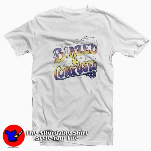 Blazed and Confused Graphic Unisex T-Shirt On Sale