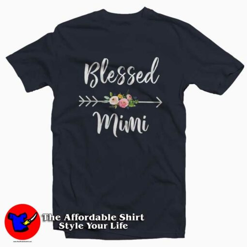 Blessed Mimi Easter T-shirt For Grandma Easter