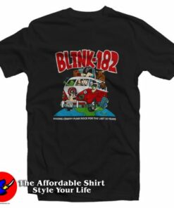 Blink-182 Crappy Punk Rock Graphic Unisex T-Shirt On Sale Blink-182 Crappy Punk Rock Graphic Unisex T-Shirt On Sale
