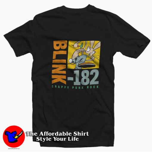 Blink-182 Crappy Punk Rock Unisex T-shirt On Sale