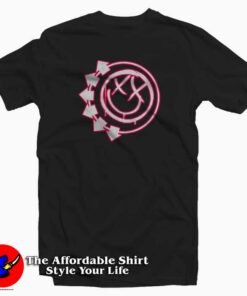 Blink 182 Six Arrow Smiley T Shirt For Men Or Women Blink 182 Six Arrow Smiley T Shirt For Men Or Women
