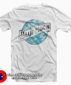 Blue Moon Brewing Company Beer T-Shirt Irish Day Blue Moon Brewing Company Beer T-Shirt Irish Day