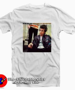 Bob Dylan Highway 61 Revisited Graphic T Shirt On Sale 1