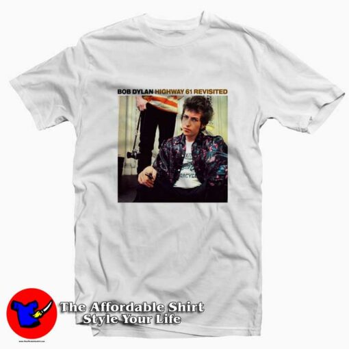 Bob Dylan Highway 61 Revisited Graphic T-Shirt On Sale