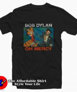 Bob Dylan Oh Mercy Album Cover Vintage T-shirt On Sale Bob Dylan Oh Mercy Album Cover Vintage T-shirt On Sale
