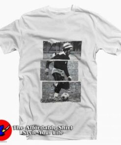 Bob Marley Playing Soccer London Vintage T-Shirt On Sale