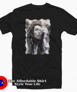 Bob Marley Sun Island Smoking T-Shirt Bob Marley Sun Island Smoking T-Shirt