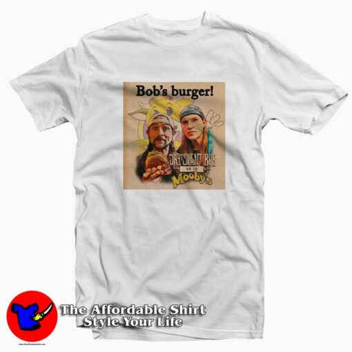 Bob’s Burger Jay & Silent Bob Unisex T-shirt On Sale