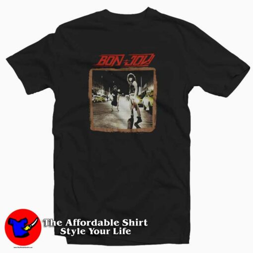 Bon Jovi Run Away Unisex adult T-shirt On Sale