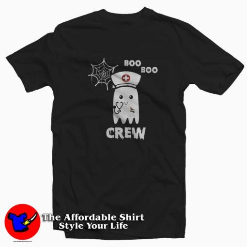 Boo Boo Crew Funny Halloween Costume T-shirt On Sale