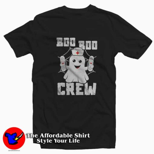 Boo Boo Crew Ghost Girls Halloween T-shirt On Sale