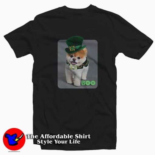 Boo The World’s Cutest Dog Leprechaun T-shirt On Sale