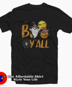 Boo Y All Happy Halloween Funny T-shirt On Sale Boo Y All Happy Halloween Funny T-shirt On Sale