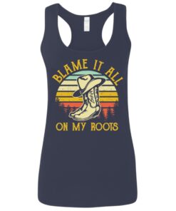 Boots blame it all on my roots vintage shirt