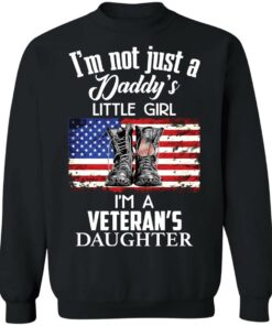 Boots i'm not just a daddy's little girl i'm a veteran's daughter shirt 2 Boots im not just a daddys little girl im a veterans daughter shirt 2