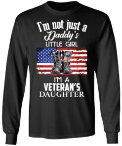 Boots i'm not just a daddy's little girl i'm a veteran's daughter shirt 7 Boots im not just a daddys little girl im a veterans daughter shirt 7