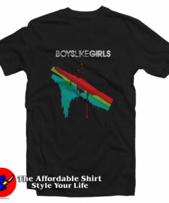 Boys Like Girls Rock Band Graphic Unisex T-Shirt On Sale Boys Like Girls Rock Band Graphic Unisex T-Shirt On Sale
