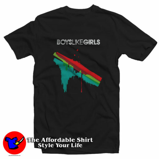 Boys Like Girls Rock Band Graphic Unisex T-Shirt On Sale