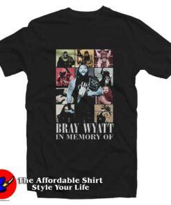 Bray Wyatt In Memory Eras Tour Graphic T-shirt On Sale Bray Wyatt In Memory Eras Tour Graphic T-shirt On Sale