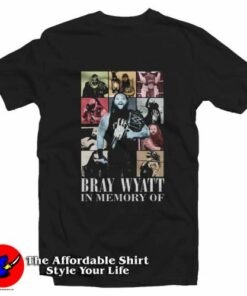 Bray Wyatt In Memory Eras Tour Graphic T-shirt On Sale Bray Wyatt In Memory Eras Tour Graphic T-shirt On Sale