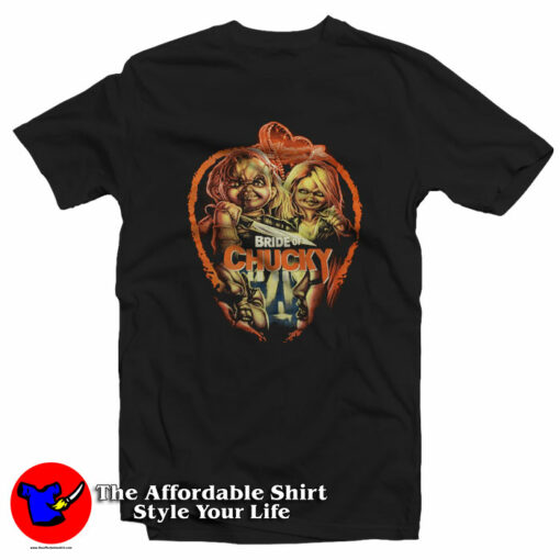 Bride Of Chucky Fright Crate Horror Unisex T-Shirt On Sale