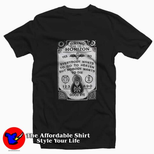 Bring Me The Horizon Hospital For Souls Spirit T-shirt On Sale