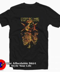 Bring Me The Horizon Skeleton With Eyes Graphic T-Shirt On Sale Bring Me The Horizon Skeleton With Eyes Graphic T-Shirt On Sale