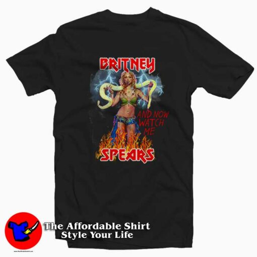 Britney Spears And Now Watch Me Unisex T-shirt On Sale