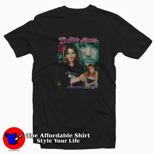 Britney Spears Baby One More Time Vintage T-shirt On Sale