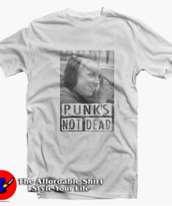 Britney Spears Shaved Head Punks Not Dead T-shirt On Sale Britney Spears Shaved Head Punks Not Dead T-shirt On Sale