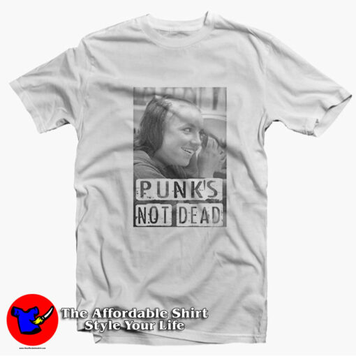 Britney Spears Shaved Head Punks Not Dead T-shirt On Sale