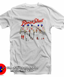 Broad Street Bombers Philadelphia Players World Series T-Shirt On Sale Broad Street Bombers Philadelphia Players World Series T-Shirt On Sale
