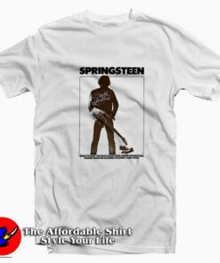 Bruce Springsteen 1975 Bottom Line Concert T-shirt On Sale