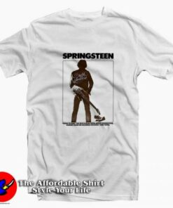 Bruce Springsteen 1975 Bottom Line Concert T-shirt On Sale