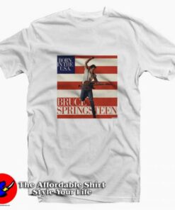 Bruce Springsteen Born In The USA Unisex T-shirt On Sale 1 Bruce Springsteen Born In The USA Unisex T shirt On Sale 2