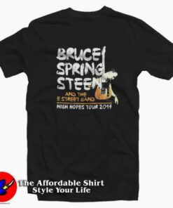 Bruce Springsteen High Hopes Tour Concert T-shirt On Sale Bruce Springsteen High Hopes Tour Concert T-shirt On Sale