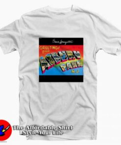 Bruce Springsteen Park Nj Album Cover T-shirt On Sale