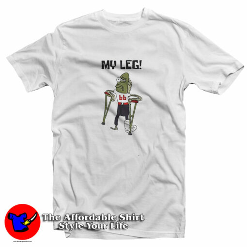 Buccaneers My Leg Fred Spongebob Meme T-Shirt