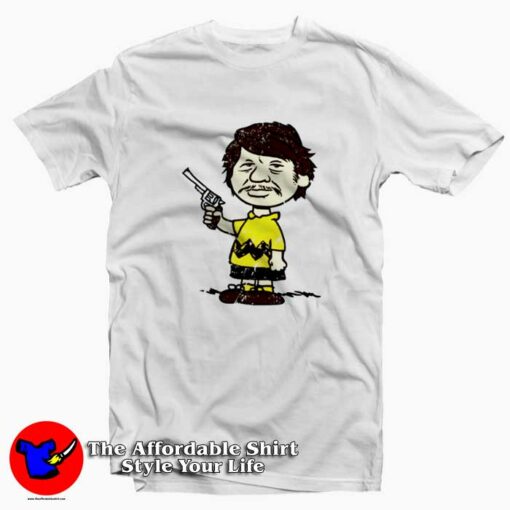 Buddie Dog Charles Bronson Parody T-shirt On Sale