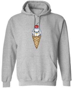 Budgie in ice cream cone shirt 5