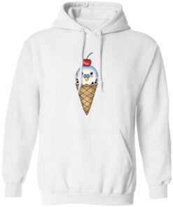 Budgie in ice cream cone shirt 6