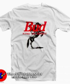 Budweiser Cowboy King Of Beers T-shirt On Sale