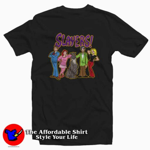 Buffy the Vampire Slayer Scooby Doo T-shirt On Sale