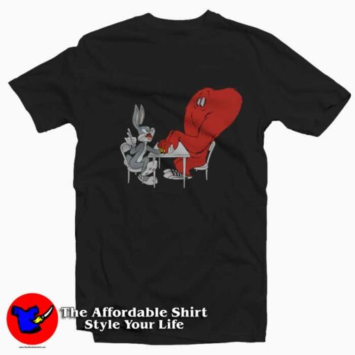 Bugs Bunny and Gossamer 2 Unisex T-shirt On Sale