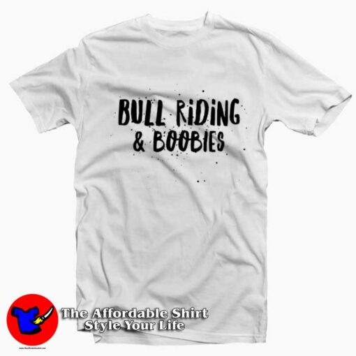 Bull Riding & Boobies Lil Nas x Unisex T-shirt On Sale