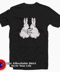 Bunny Couple for Rabbit Lovers Unisex T-shirt On Sale