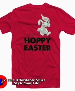 Bunny Jump Hoppy Easter T-Shirt For Gift Easter Day