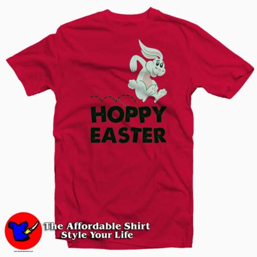 Bunny Jump Hoppy Easter T-Shirt For Gift Easter Day