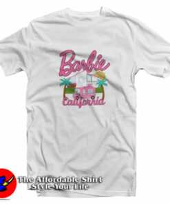 California Barbie Dreamhouse Boyfriend Fit Girls T-Shirt 1 California Barbie Dreamhouse Boyfriend Fit Girls T Shirt 2