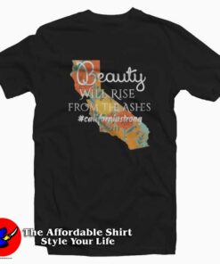 California Strong Northern California Fire T shirt On Sale 1